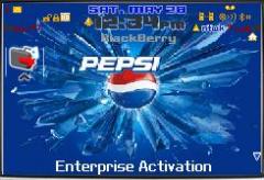 Pepsi Theme for Blackberry 7200