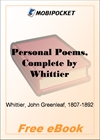 Personal Poems for MobiPocket Reader