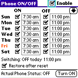 Phone ON/OFF