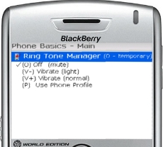 PhoneBasics - Ring Tone Manager