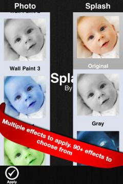 Photo Splash FX for iPhone/iPad