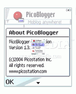 PicoBlogger for Series 60