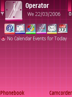 Pink Chequered Theme
