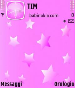 Pink Stars Theme