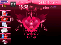 Pink Theme for Blackberry 8300 Curve