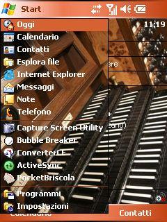 Pipe Organ 03 SK Theme for Pocket PC