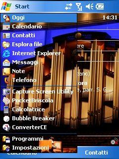 Pipe Organ 04 SK Theme for Pocket PC