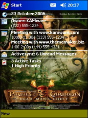 Pirates Of the Caribbean Dead Man Chest Theme for Pocket PC