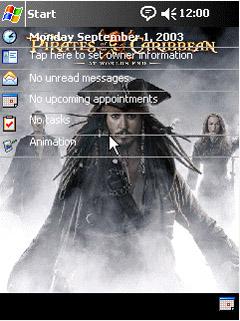 Pirates of the Caribbean sami Theme for Pocket PC