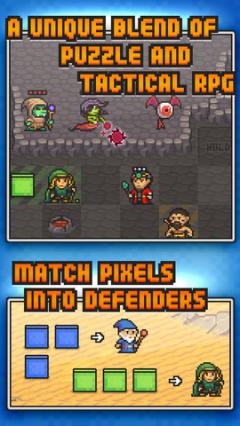 Pixel Defenders Puzzle for iPhone/iPad