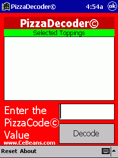 PizzaDecoder