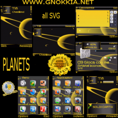 Planets SVG Theme