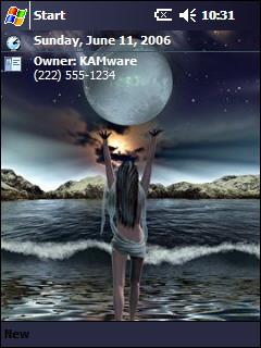 Play Blue Theme for Pocket PC