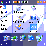 Pocket PC Blue (CLIE) for Zlauncher