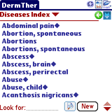 Pocket Advisor - Dermatological Diseases and Therapy (Palm OS)