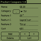 Pocket Compare