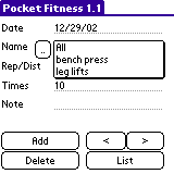 Pocket Fitness