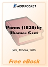 Poems (1828) by Thomas Gent for MobiPocket Reader