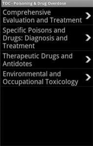 Poisoning and Drug Overdose (Android)