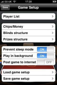 Poker Buddy (iPhone)