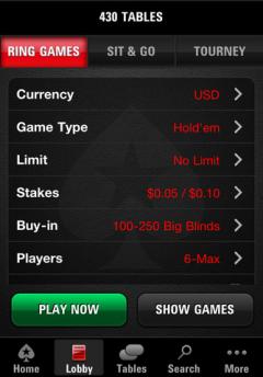 PokerStars Mobile Poker for Android