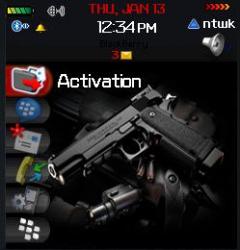 Police Theme for Blackberry 8100 Pearl
