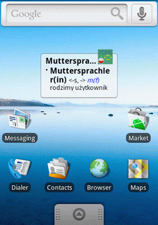 German Talking PONS Compact Polish dictionary for Android