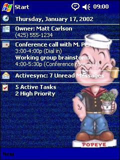 Popeye nk Theme for Pocket PC