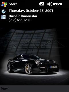 Porsche 911 GT2 ph Theme for Pocket PC