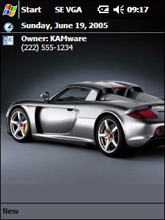 Porsche Carrera GT 2 Theme for Pocket PC