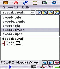 Portuguese-Polish and Polish-Portuguese dictionary (UIQ2.x)