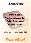 Practical Suggestions for Mother and Housewife for MobiPocket Reader