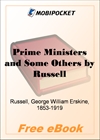Prime Ministers and Some Others for MobiPocket Reader