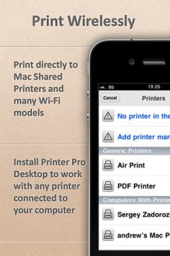 Printer Pro for iPhone