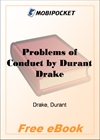 Problems of Conduct for MobiPocket Reader