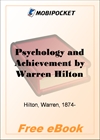 Psychology and Achievement for MobiPocket Reader
