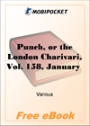 Punch, or the London Charivari, Vol. 158, January 21st, 1920 for MobiPocket Reader