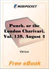 Punch, or the London Charivari, Vol. 159, August 4th, 1920 for MobiPocket Reader