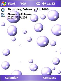 Purple Rain Theme for Pocket PC