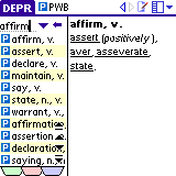 Putnam's Word Book (Palm OS)