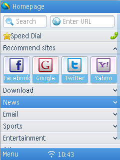 QQ Browser for Symbian