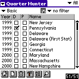 Quarter Hunter for Palm