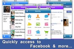 Quickly for Facebook with video chat Pro