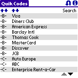 Quik Codes (QCodes)