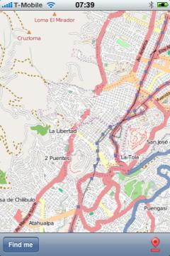 Quito Street Map