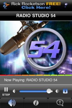 RADIO STUDIO 54 (iPhone)
