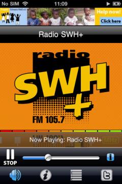 Radio SWH Plus 105.7 FM (iPhone)