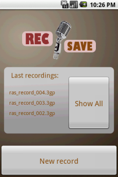 Rec and Save
