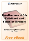 Recollections of My Childhood and Youth for MobiPocket Reader