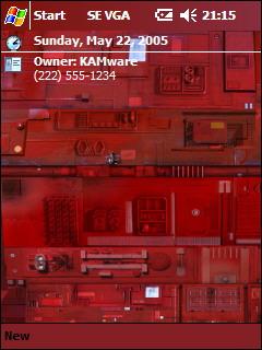 Red Dwarf Hull VGA Theme for Pocket PC